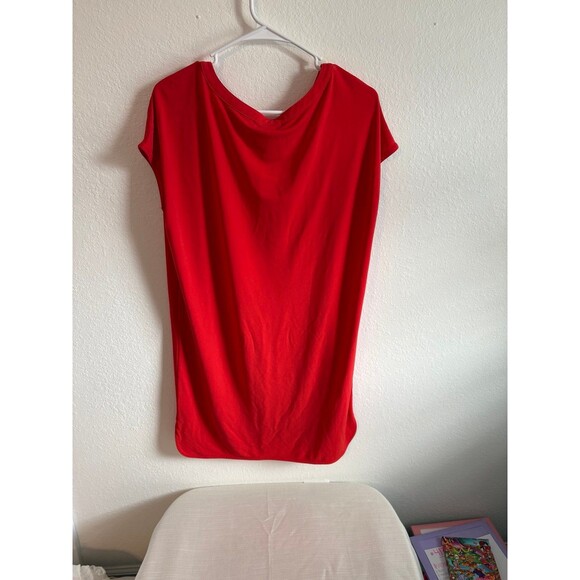 Lauren Ralph Lauren Red Simple Dress Size M - Picture 4 of 5